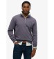 Superdry Felpa grigia con mezza zip Athletic Ess