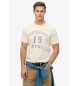 Superdry T-shirt Athletic Essential em branco