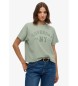 Superdry T-shirt Athletic Essentials verde