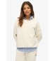 Superdry Camisola de malha com estampado descontrado Athletic em branco