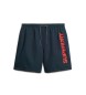 Superdry Badedragt af genbrugsmateriale med havsportsgrafik