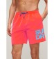 Superdry Športna oblačila 43,2 cm kopalke s koralnim logotipom