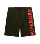 Superdry Klassisk grn badedragt