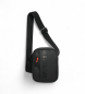 Superdry Sort crossbody-taske i kanvas
