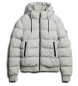 Superdry Bomber Sports Puffer cinzento