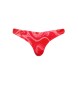 Superdry Bold pink printed bikini bottoms with a bold design