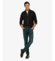 Superdry Camisa Classic Needle Cord negro