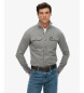 Superdry Flannel Work Shirt grey
