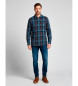 Superdry Granatowa koszula drwala