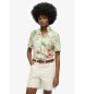Superdry Beach Resort grnes Hemd