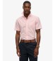 Superdry Pink Linen City Shirt