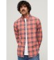 Superdry Vintage red checked shirt
