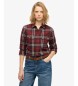 Superdry Lumberjack Check Flannel Shirt R�d