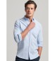 Superdry Oxford overhemd met lange mouwen Blauw