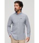 Superdry Chemise Oxford bleue