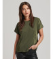 Superdry T-shirt Studios em tecido misto verde