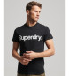 Superdry Core Logo Classic T-shirt sort