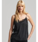 Superdry Eyelash tank top black