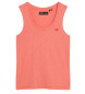 Superdry T-shirt girocollo color corallo