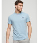 Superdry Majica z logotipom Essential modra