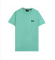 Superdry T-shirt verde con logo Essential. turchese