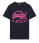 Superdry Camiseta Neon Vl marino