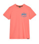 Superdry T-shirt Neon Vl pink