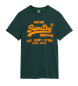 Superdry T-shirt verde neon Vl