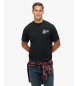 Superdry Tap Room Oversized T-shirt black