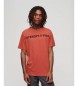 Superdry T-shirt Vintage logo oranje