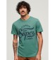 Superdry T-shirt med print fra Copper Label