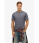 Superdry T-shirt with logo Core City grey