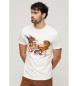 Superdry T-shirt with white Script tattoo motif