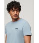 Superdry T-shirt i Þkologisk bomuld med logo Essential Superdry T-shirt i Þkologisk bomuld med logo Essential