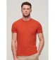 Superdry Camiseta con logotipo Essential naranja