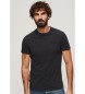 Superdry T-shirt med logo Essential sort Superdry T-shirt med logo Essential sort