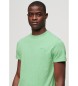 Superdry Koszulka z logo Essential zielona