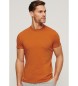 Superdry Camiseta Essential en algodón orgánico naranja