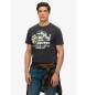Superdry T-shirt Vintage Tokyo noir