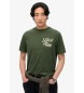Superdry Copper Label green relaxed fit T-shirt