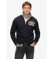 Superdry Vintage Athletic Poloshirt in Marineblau