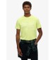 Superdry Fluor gelb Vintage-T-Shirt