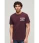 Superdry Athletic College T-shirt violet