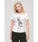 Superdry Komodo Kailash Dragon T-shirt white