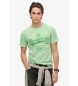 Superdry Grn gewaschenes T-Shirt in lockerer Passform von Workwear