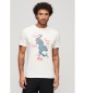 Superdry Komodo Kailash Dragon T-shirt weiß