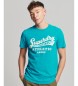 Superdry T-shirt home run vintage blu
