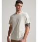 Superdry T-shirt Vintage Mark blanc