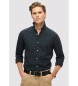 Superdry Casual marine overhemd met lange mouwen