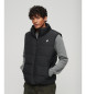 Superdry Gilet imbottito sportivo nero